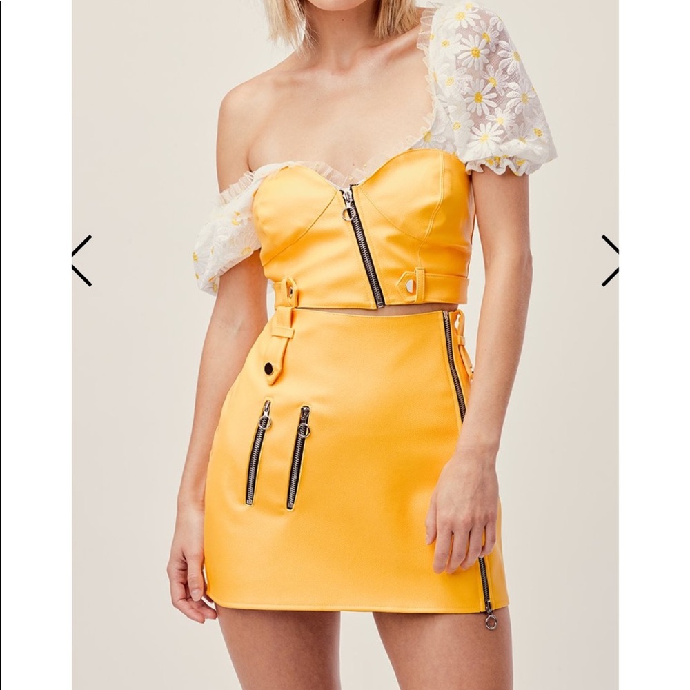 For Love & Lemons 🍋 Jawbreaker skirt & Top!